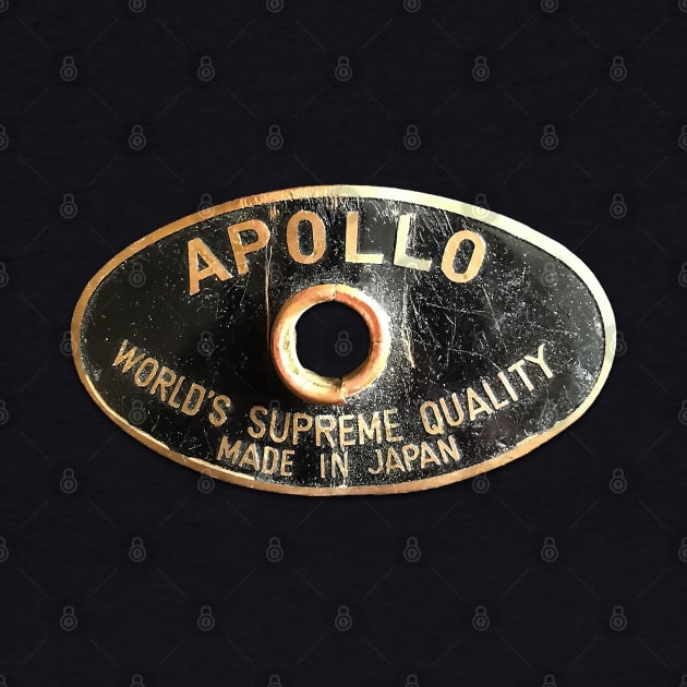 Apollo Retro Drum Badge by karutees